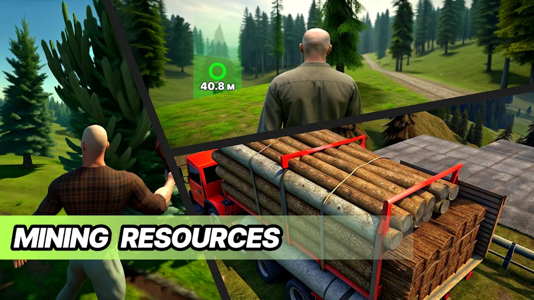 Open World MMO Sandbox Online MOD APK на Android — Открытый мир и безлимитные ресурсы — скриншот 5