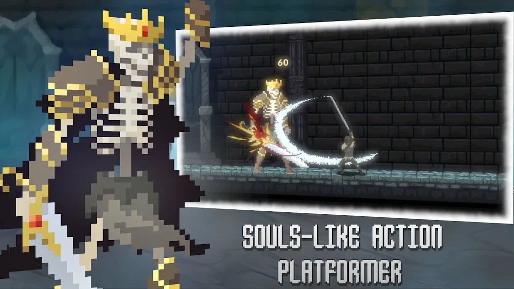 Скачать Deathblaze Action Platformer — Последняя версия (Безлимитные жизни и усиленный урон) — скриншот 1 Скачать Deathblaze Action Platformer — Последняя версия (Безлимитные жизни и усиленный урон) — скриншот 1