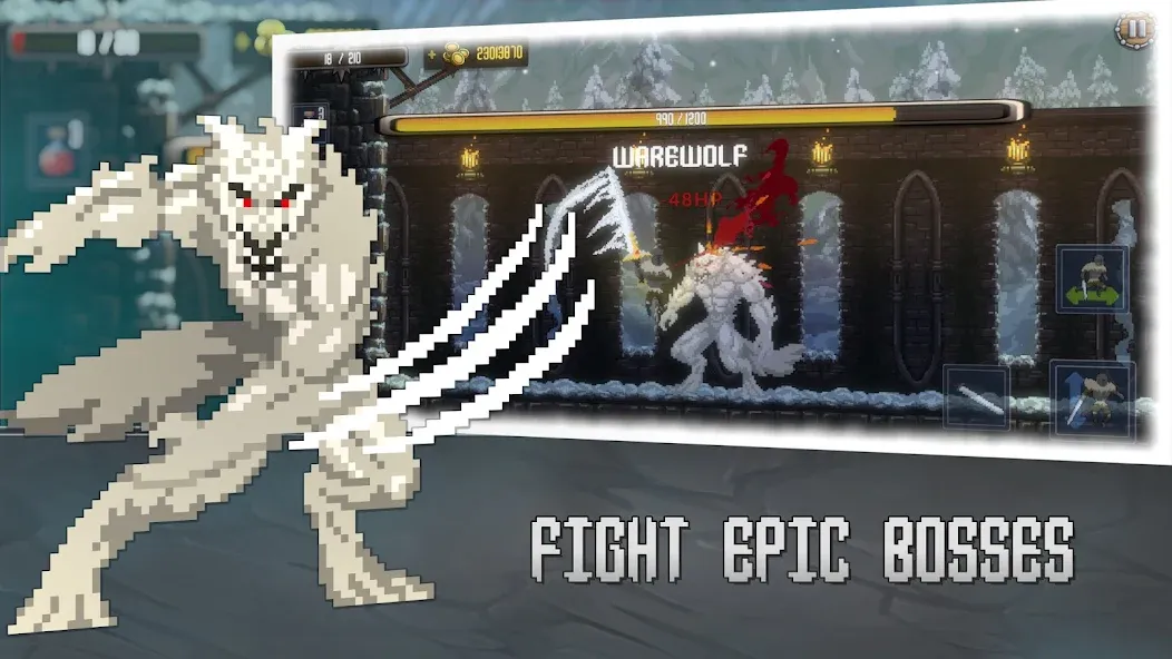Скачать Deathblaze Action Platformer — Последняя версия (Безлимитные жизни и усиленный урон) — скриншот 2 Скачать Deathblaze Action Platformer — Последняя версия (Безлимитные жизни и усиленный урон) — скриншот 2