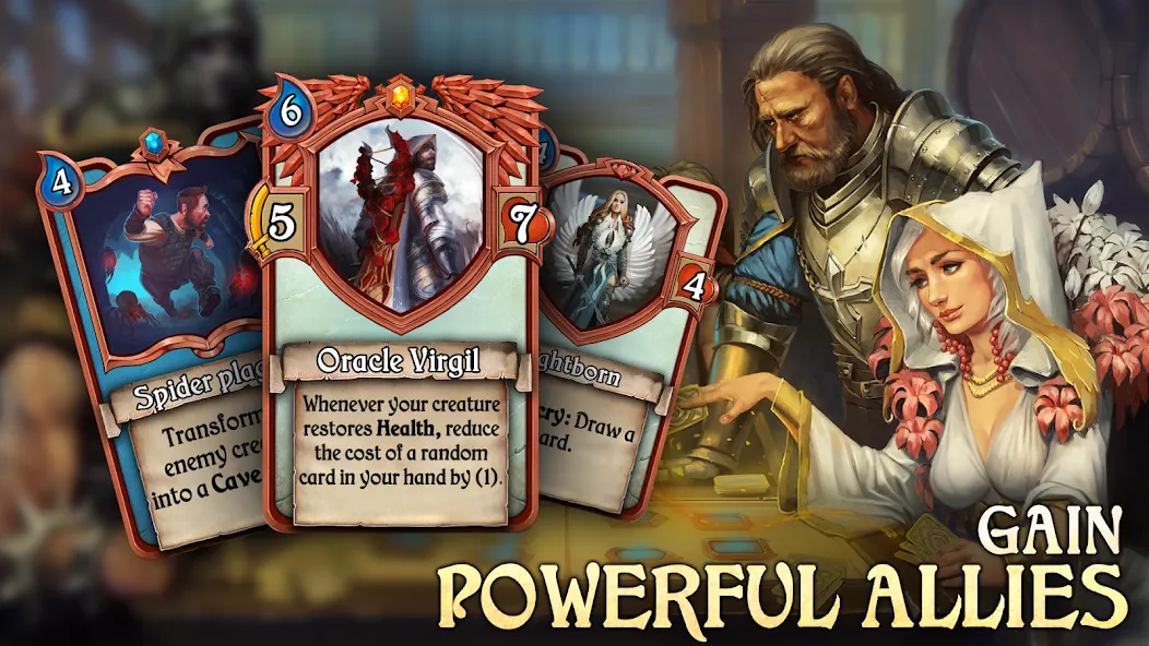 Скачать Echo of Combats: CCG (Мод: Безлимитная энергия и открытые карты) на Андроид — скриншот 3