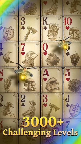 Solitaire Fairytale на Андроид — Мод Безлимитные монеты и открыты все уровни — скриншот 2