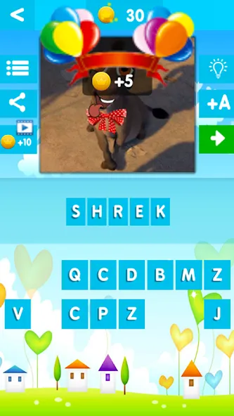 Скачать Cartoon Quiz на телефон — Безлимитные подсказки и жизни — скриншот 3 Скачать Cartoon Quiz на телефон — Безлимитные подсказки и жизни — скриншот 3