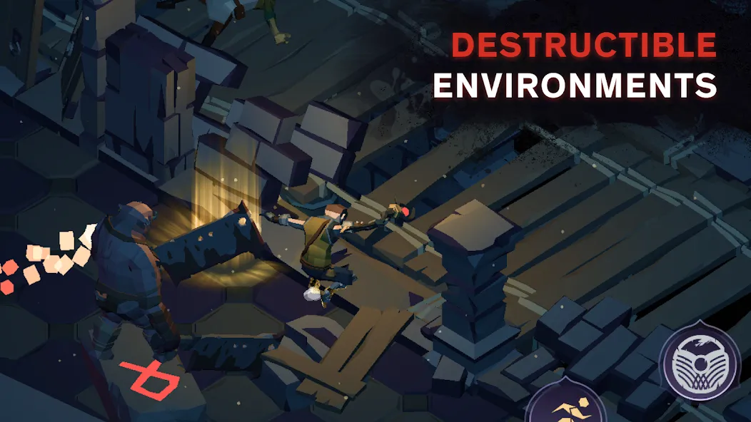 Скачать Dread Rune MOD APK — Бесконечные руны и открытые способности — скриншот 1