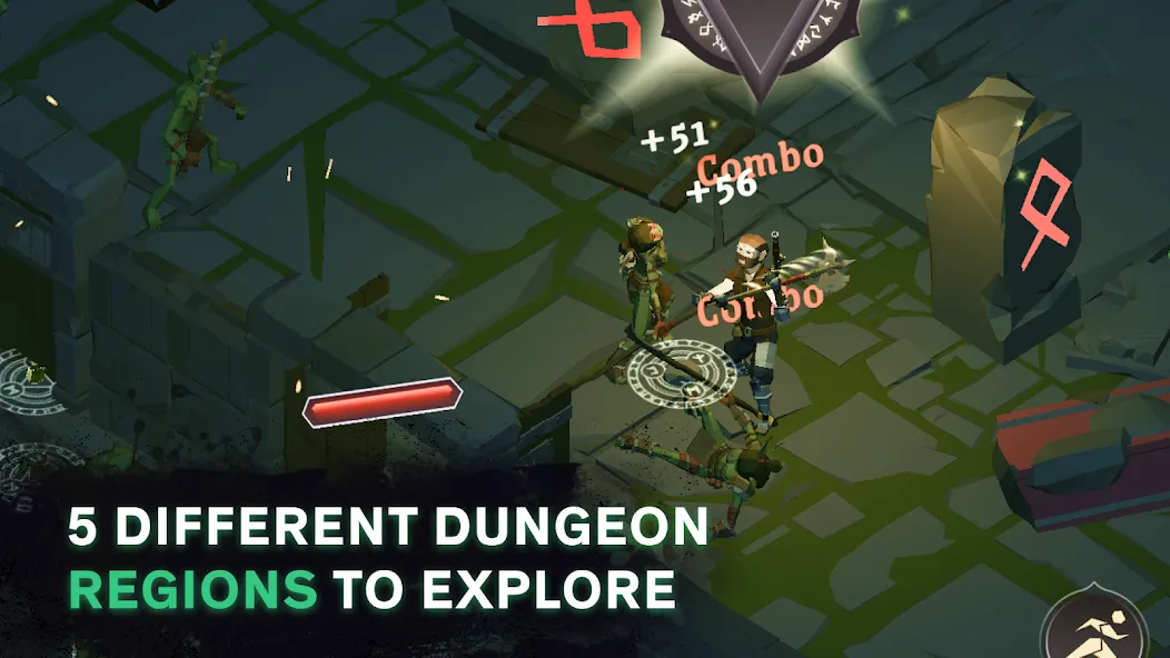 Скачать Dread Rune MOD APK — Бесконечные руны и открытые способности — скриншот 4