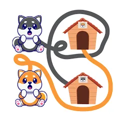 Dog rush: Draw to save games Mod APK Много денег и все уровни открыты — Скачать на Андроид