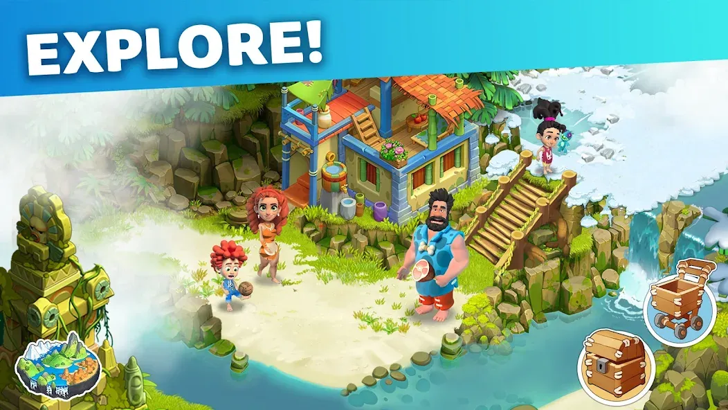 Скачать Family Island™ — Farming game — Последняя версия (Безлимитные деньги и ресурсы) — скриншот 3