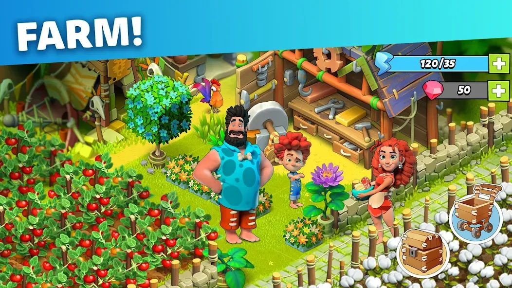 Скачать Family Island™ — Farming game — Последняя версия (Безлимитные деньги и ресурсы) — скриншот 4