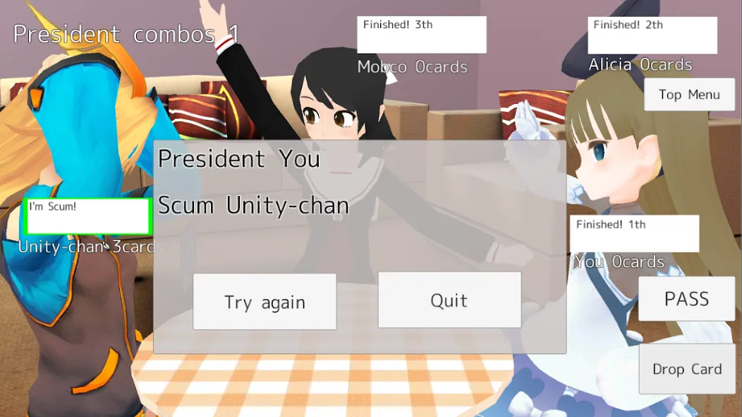 Скачать President Card Game с модом — Без рекламы и много денег — скриншот 5