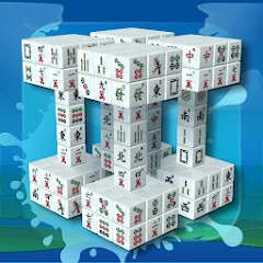 Скачать Stacker Mahjong 3D — Модификация Без рекламы и все уровни открыты
