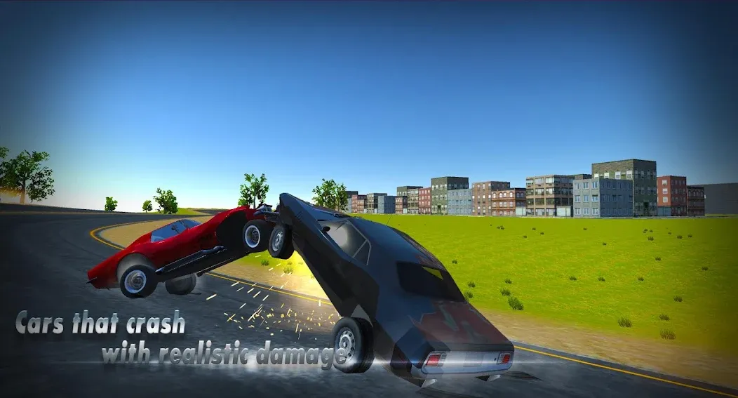 Скачать Furious Car Driving 2023 MOD APK — Безлимитные деньги и топливо — скриншот 4