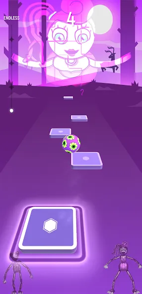 Mommy 3D Music Tiles Hop Game на Андроид — Мод Разблокированы все песни и скины — скриншот 5