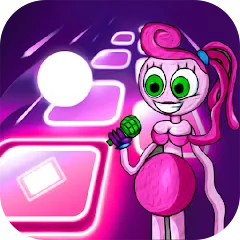 Mommy 3D Music Tiles Hop Game на Андроид — Мод Разблокированы все песни и скины
