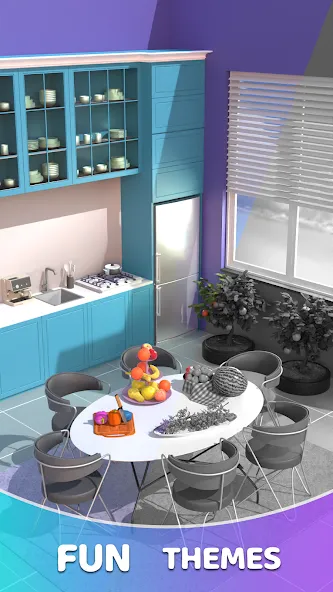 Скачать Zen Tile World (Мод: Безлимитные подсказки и открыты все уровни) на Андроид — скриншот 5