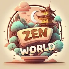 Скачать Zen Tile World (Мод: Безлимитные подсказки и открыты все уровни) на Андроид