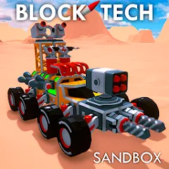Скачать взломанную Block Tech : Sandbox Online — Безлимитные ресурсы и открыты все машины