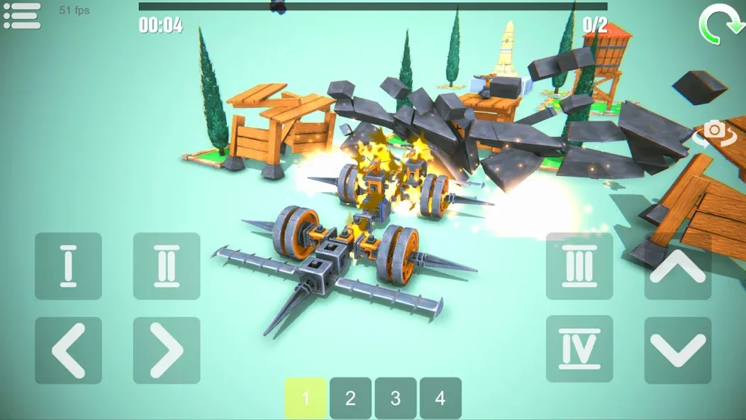 Destroy the world: Sandbox — Взломанная версия (Безграничное разрушение и все ресурсы) — скриншот 1