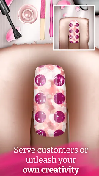 Nail Art Fashion Salon Game MOD — Безлимитные деньги и все предметы на Андроид — скриншот 3