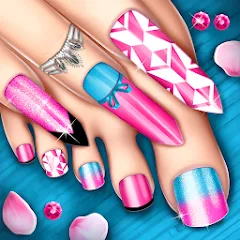 Nail Art Fashion Salon Game MOD — Безлимитные деньги и все предметы на Андроид