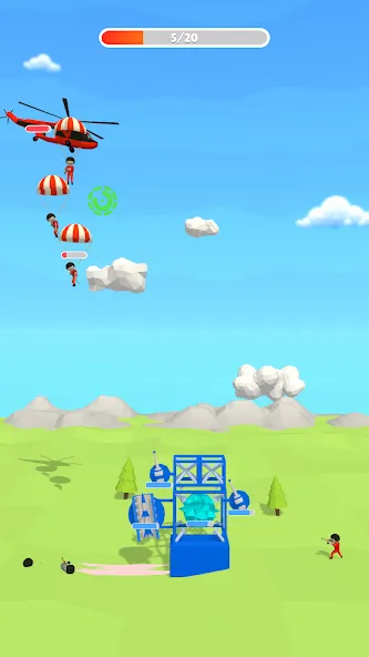Sentry Tower MOD APK — Безлимитные ресурсы и усиленная защита — скриншот 3