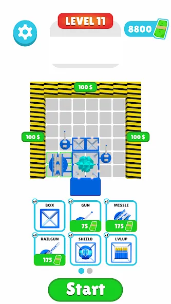 Sentry Tower MOD APK — Безлимитные ресурсы и усиленная защита — скриншот 4