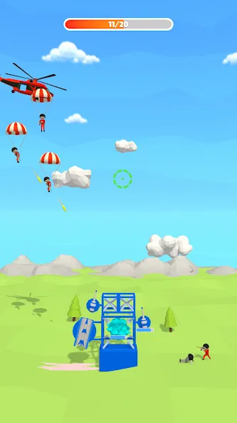 Sentry Tower MOD APK — Безлимитные ресурсы и усиленная защита — скриншот 5