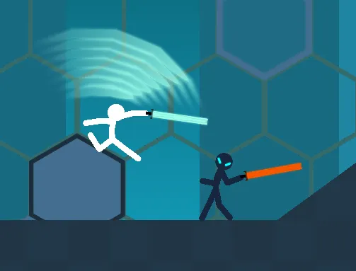 Stick Project : Rebirth (Мод Бессмертие и безлимитные ресурсы) — скриншот 1