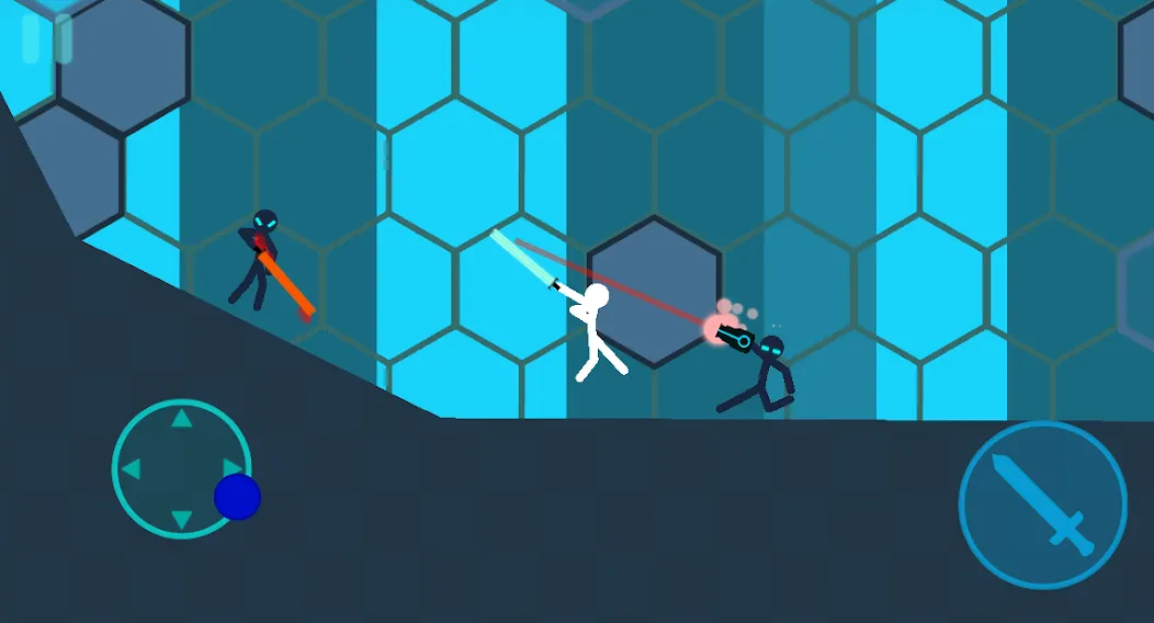 Stick Project : Rebirth (Мод Бессмертие и безлимитные ресурсы) — скриншот 4