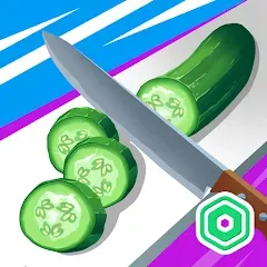 Super Slices Robux Roblominer — Взломанная версия (Безлимитные робуксы и все уровни)