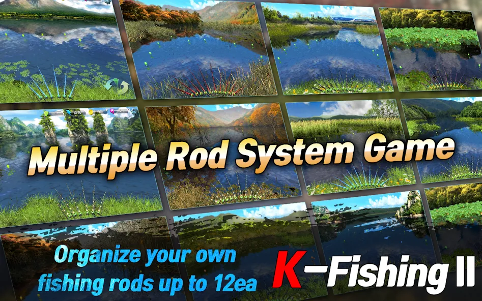 Скачать KFishing2 — Модификация Безлимитные деньги и снасти — скриншот 1