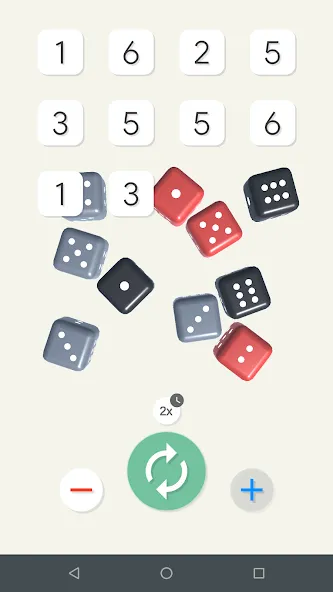 Скачать Just a Dice — Последняя версия (Безлимитные броски и удача) — скриншот 3