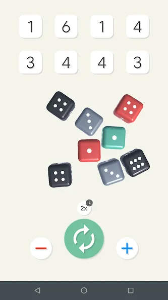 Скачать Just a Dice — Последняя версия (Безлимитные броски и удача) — скриншот 5