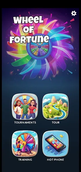 Скачать Wheel of Fortune 2024 — Последняя версия (Безлимитные монеты и подсказки) — скриншот 1