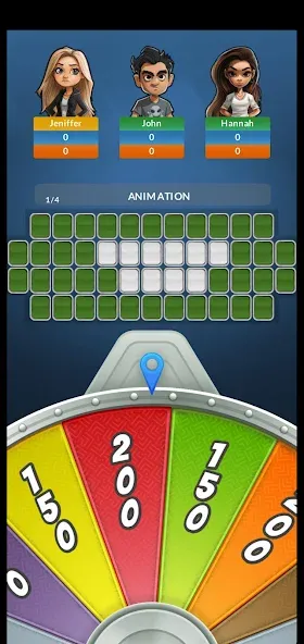 Скачать Wheel of Fortune 2024 — Последняя версия (Безлимитные монеты и подсказки) — скриншот 2