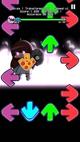 Скачать взломанную Music Battle Stickman Full mod — Полная версия с открытыми уровнями — скриншот 1