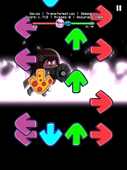Скачать взломанную Music Battle Stickman Full mod — Полная версия с открытыми уровнями — скриншот 5