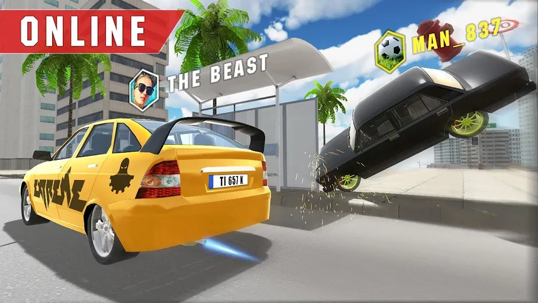 Real Cars Online Racing (Мод Безлимитные деньги и топливо) — скриншот 2