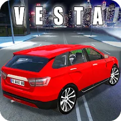 Скачать Russian Cars: VestaSW — Последняя версия (Безлимитные деньги и открыты все машины)