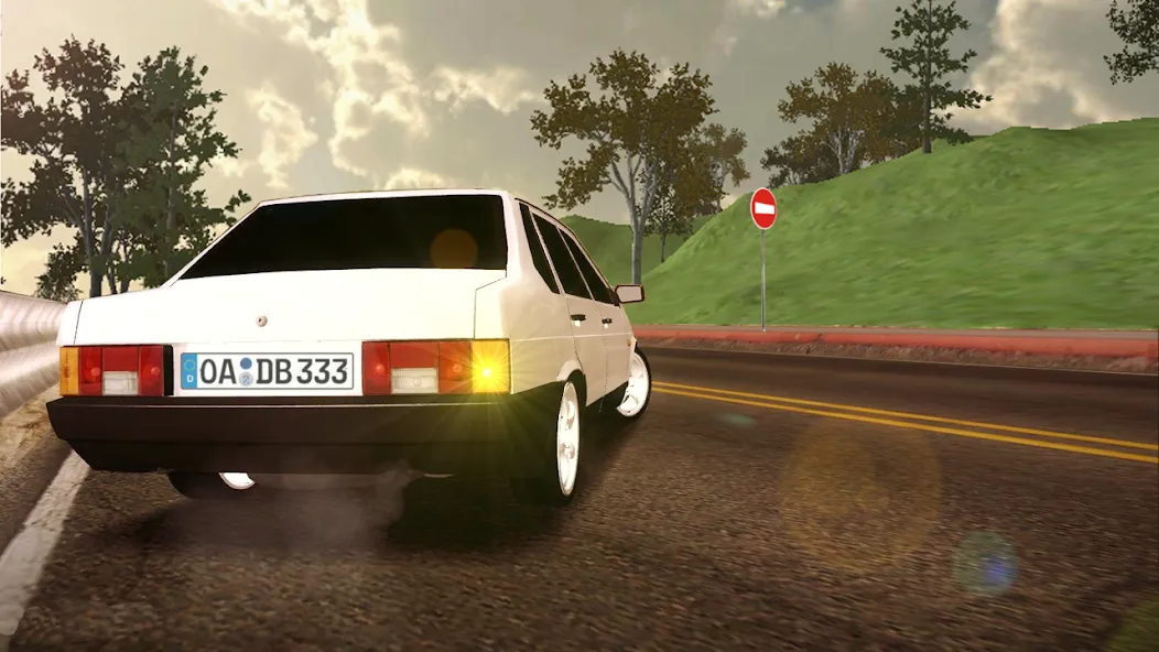 Russian Cars: 99 and 9 in City (Мод Безлимитные деньги и топливо) — скриншот 1