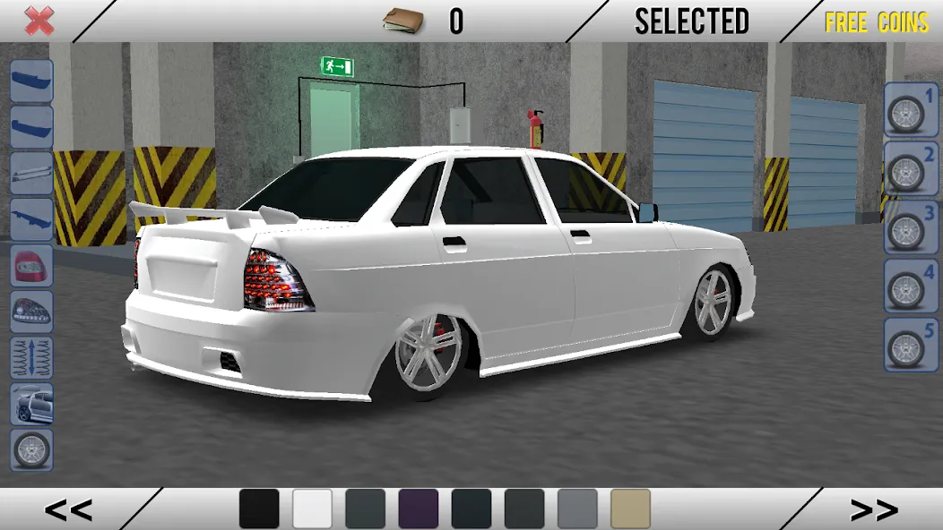 Russian Cars: Priorik MOD APK — Безлимитные деньги и топливо — скриншот 1