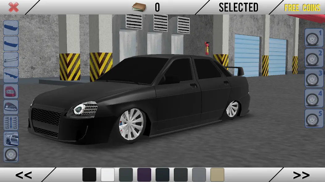 Russian Cars: Priorik MOD APK — Безлимитные деньги и топливо — скриншот 2
