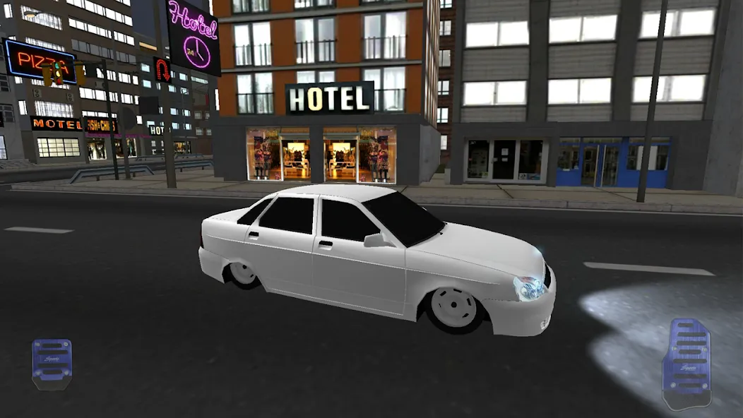 Russian Cars: Priorik MOD APK — Безлимитные деньги и топливо — скриншот 3
