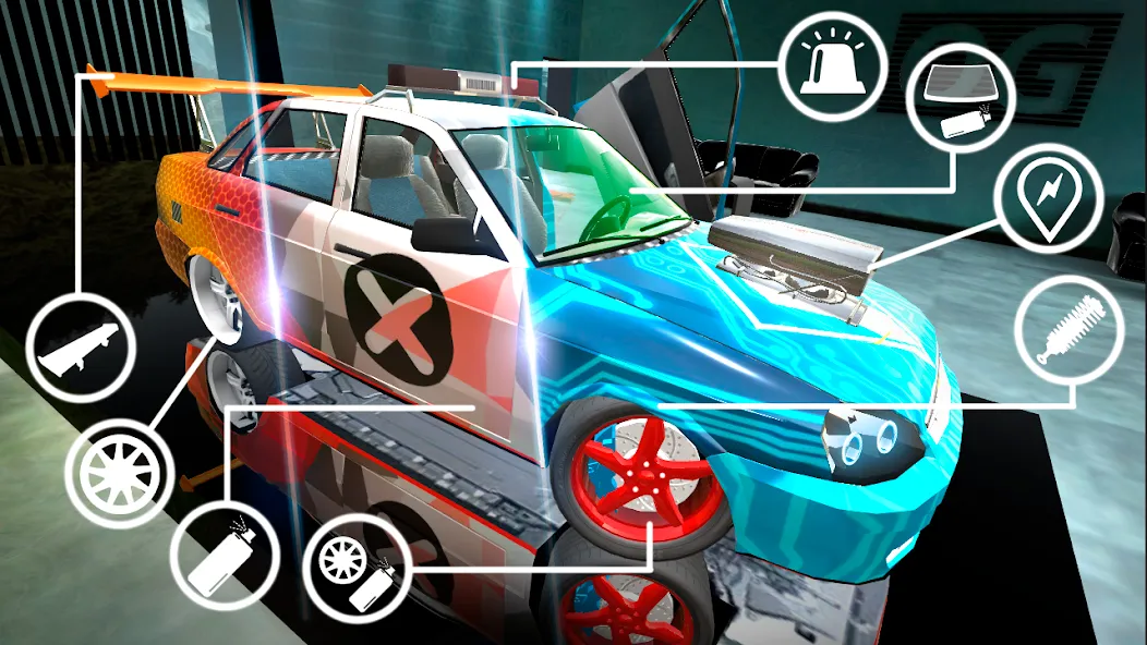 Скачать Russian Cars: Priorik 2 — Безлимитные деньги и топливо — скриншот 2 Скачать Russian Cars: Priorik 2 — Безлимитные деньги и топливо — скриншот 2