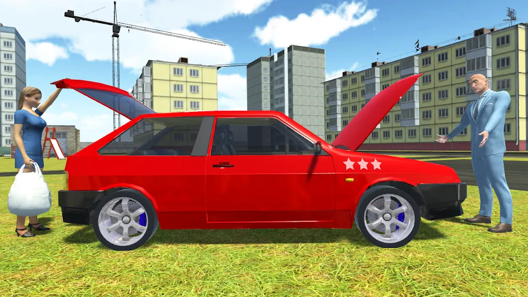 Скачать Russian Cars Simulator с модом — Безлимитные деньги и все машины — скриншот 3