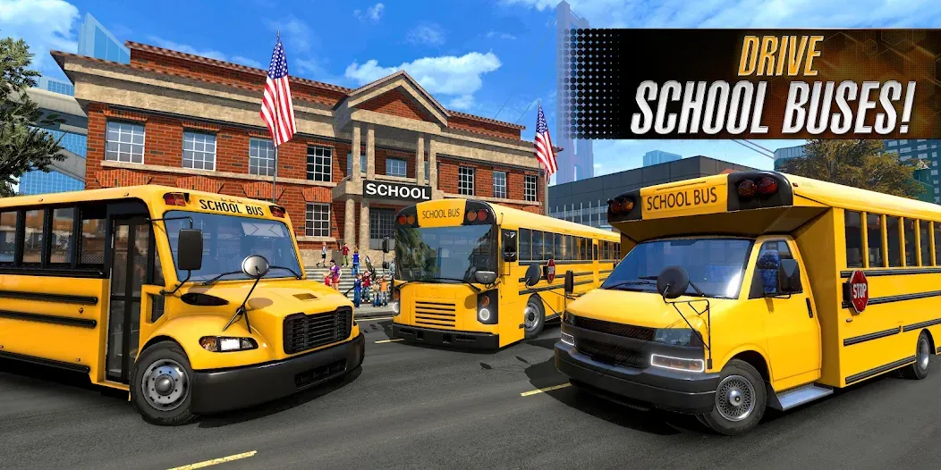 Bus Simulator 2023 MOD — Безлимитные деньги и все автобусы на Андроид — скриншот 2 Bus Simulator 2023 MOD — Безлимитные деньги и все автобусы на Андроид — скриншот 2