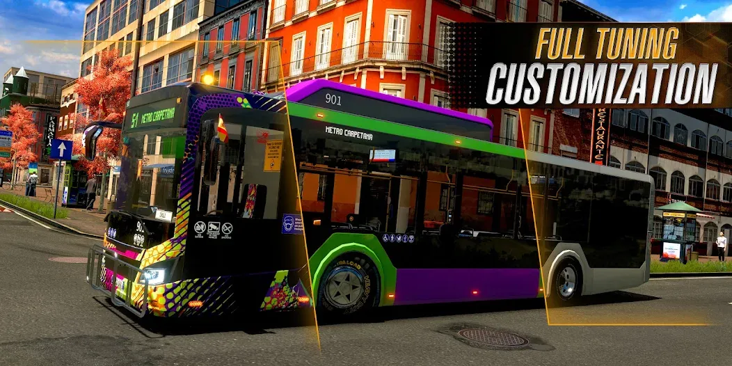 Bus Simulator 2023 MOD — Безлимитные деньги и все автобусы на Андроид — скриншот 4 Bus Simulator 2023 MOD — Безлимитные деньги и все автобусы на Андроид — скриншот 4
