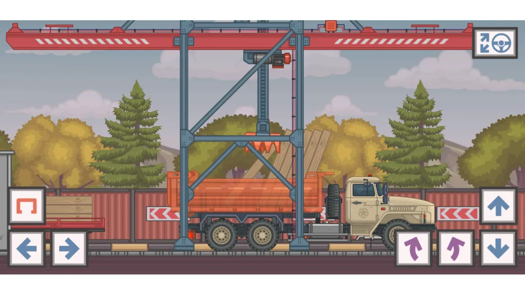 Trucker and Trucks MOD APK на Android — Много денег и все грузовики открыты — скриншот 5