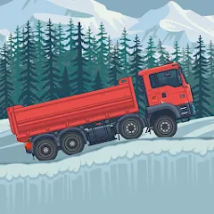 Trucker and Trucks MOD APK на Android — Много денег и все грузовики открыты
