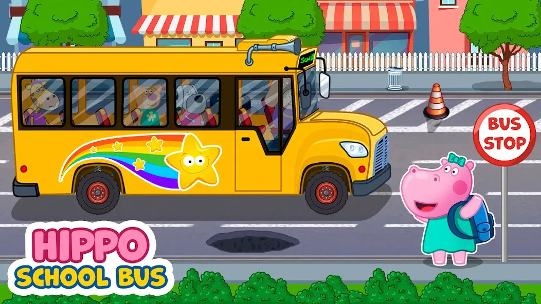 Скачать Kids School Bus Adventure — Все уровни и без рекламы — скриншот 1 Скачать Kids School Bus Adventure — Все уровни и без рекламы — скриншот 1