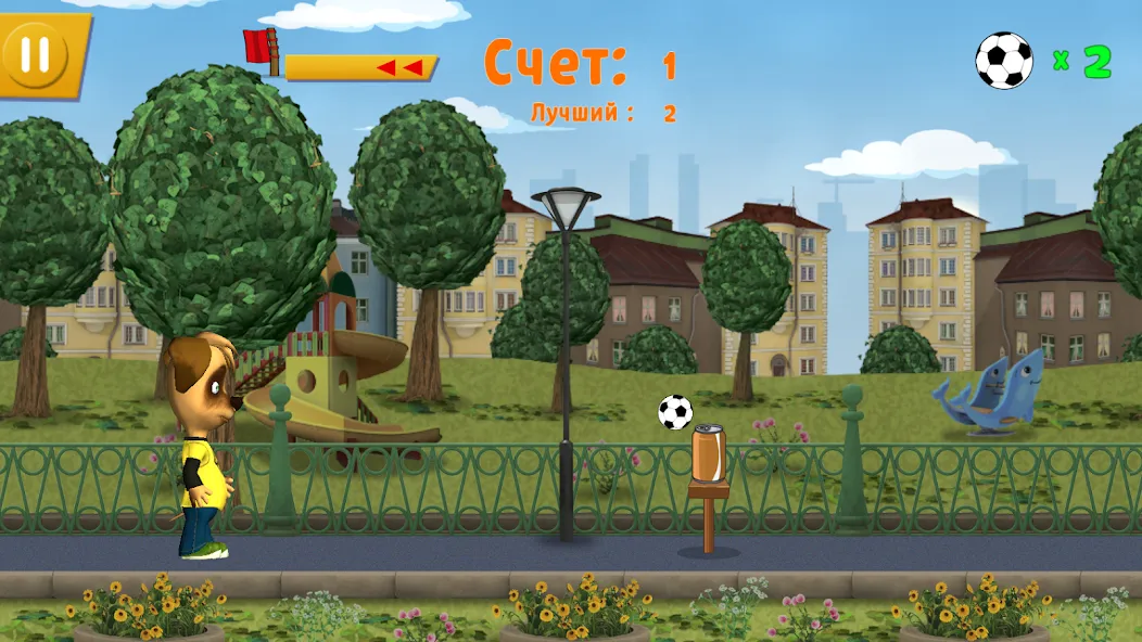 Скачать Pooches: Street Soccer — Последняя версия (Безлимитные деньги и быстрый прогресс) — скриншот 2