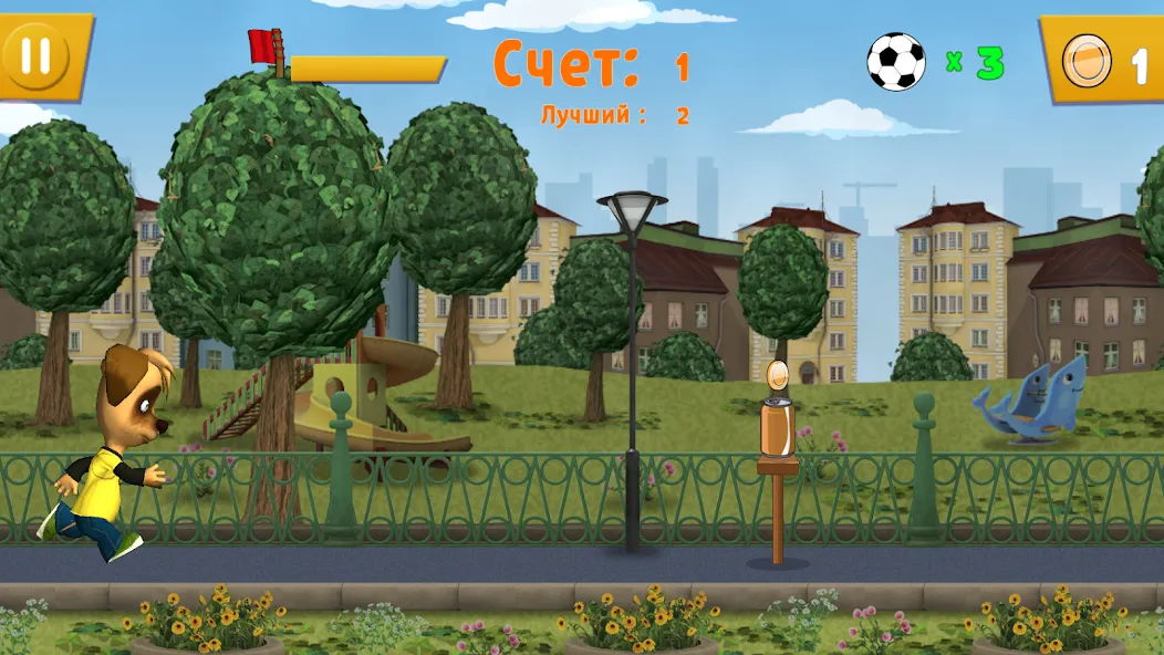 Скачать Pooches: Street Soccer — Последняя версия (Безлимитные деньги и быстрый прогресс) — скриншот 5